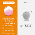 Birthday Cake Bath Bombs for Women, Girls & Kids - Image 6
