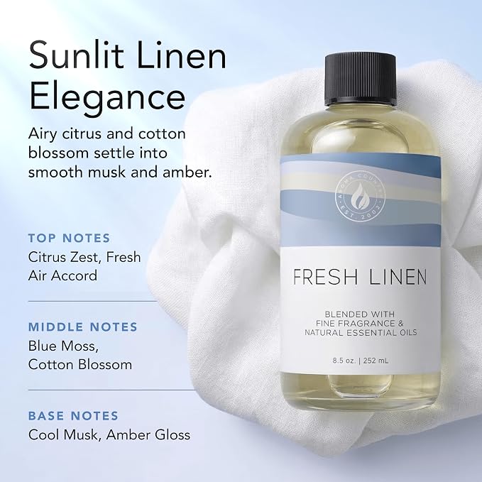 AROMA COUNTRY Fresh Linen Diffuser Oil - Image 2