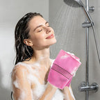 Korean Exfoliating Mitt 4PCS Exfoliating Gloves Body Scrubber Large Korean - Image 3