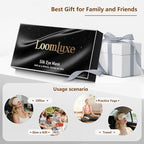 Sleep Mask Silk Eye Mask for Men Sleeping Mask, Adjustable Elastic Strap for - Image 7