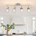 Baocuz 4-Light Kitchen Lighting Fixtures, Adjustable Multi-Directional Brushed by Baocuz