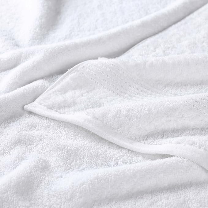 Superior Egyptian Cotton 12-Piece Towel Set, Guest Bath Decor Essentials - Image 4