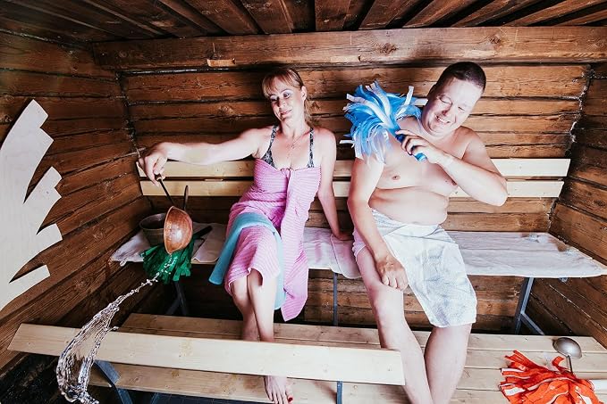 Handmade Finnish Sauna Whisk, Nordic Sauna Accessories Banya Venik - Image 7