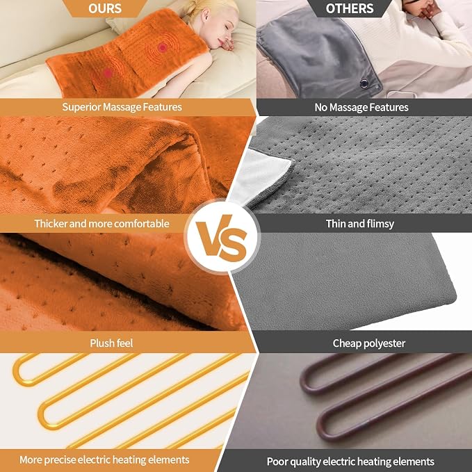 Massaging Weighted Heating Pad - Image 7