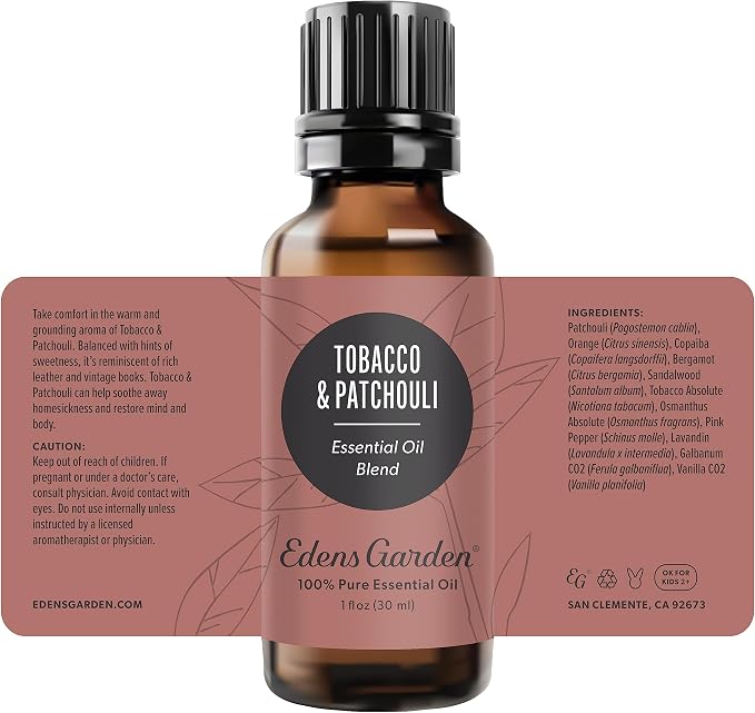 Edens Garden Tobacco Patchouli Essential Oil Blend- 100% Pure Premium Grade - Image 9