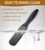 Nano Glass Foot File, Double-Sided Foot Callus Remover Feet Scrubber Hard & - Image 4