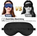 Silk Sleep Mask for Sleeping, Lightweight & Comfortable Blindfold for Women & - Image 5
