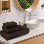 Ultra Soft 3 Pack Cotton Towel Set, Contains a Bath Towels 28x55 inch, a Hand - Image 3