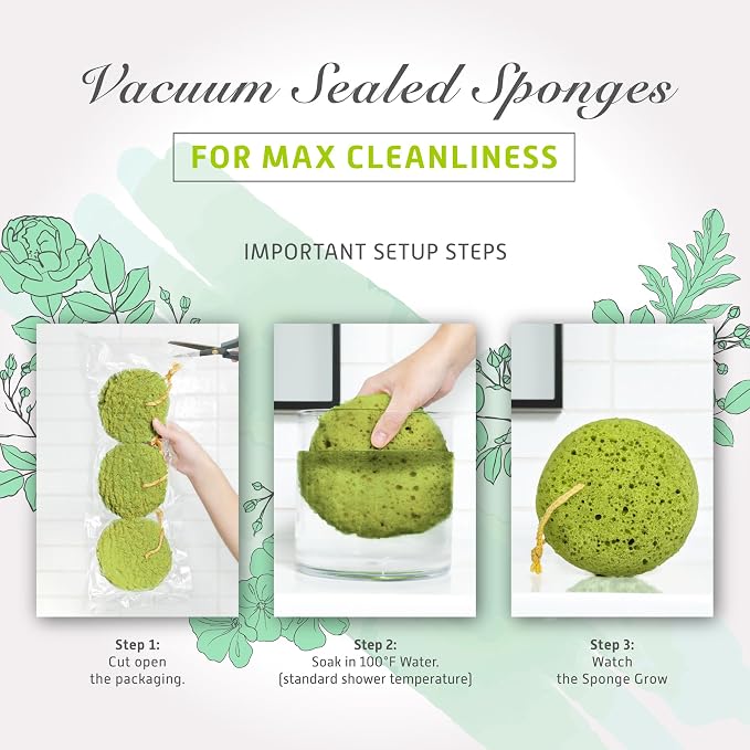 Spongentle Loofah Sponge for Shower and Bathing, Bath Sponge - Image 5