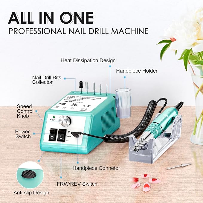 Subay 30000RPM Professional Nail Drill Machine - Image 2