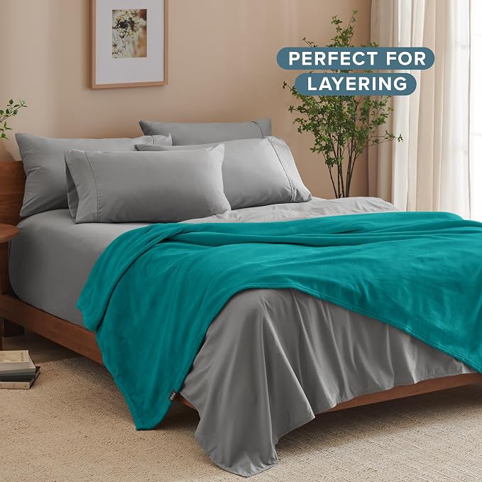 Bare Home Fleece Blanket - Image 8