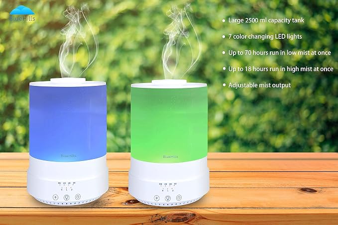 BlueHills 2500 ML XL Essential Oil Diffuser Aroma Humidifier - Image 9