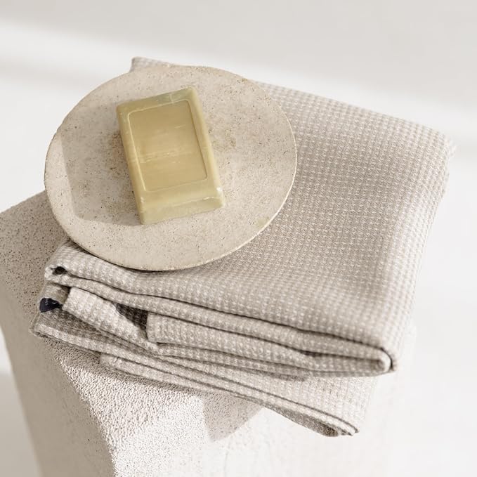 Natural Flax Linen Bath Towel - Image 9