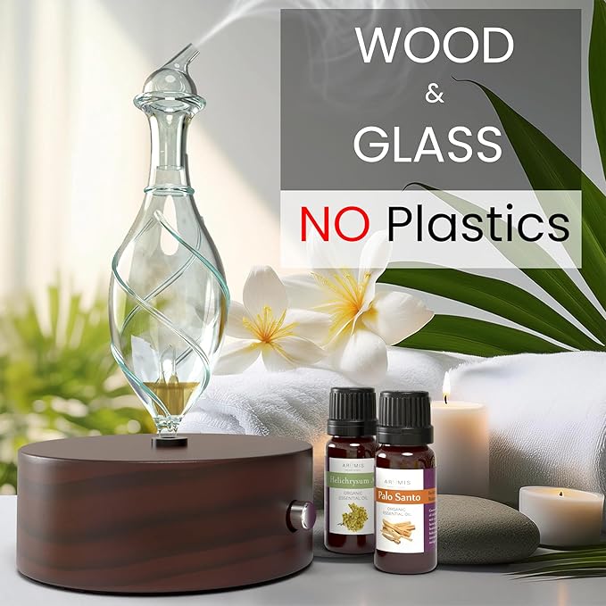 ArOmis Premium Glass Essential Oils Nebulizer - Image 2