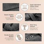 Lili&James Cotton Hair Towel Wrap - Image 5