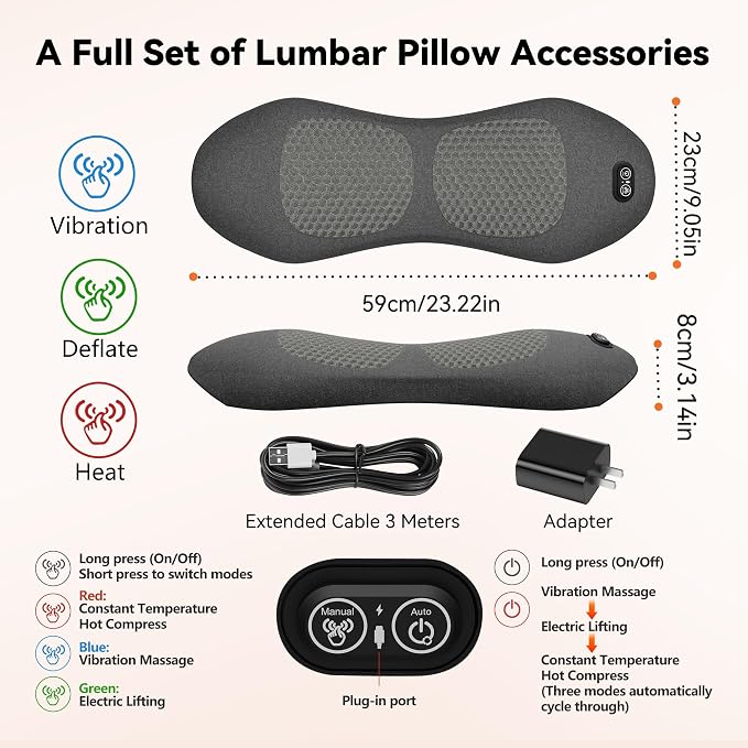 3 in 1 Smooth Spine Triple Fusion Back Massager - Image 6