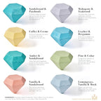 Bath Bombs for Men – 8 Large Diamond Shape Natural Mens Bath Bombs | Relaxing - Image 2