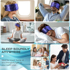 MUSICOZY Silk Sleep Mask for Women Men, Ultra-Soft Mulberry Silk Eye Mask - Image 7