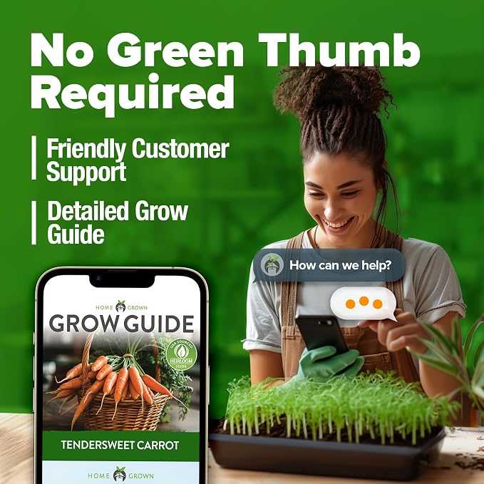 HOME GROWN Tendersweet Carrots Seeds 6000+ Heirloom Non-GMO Seeds - Image 8
