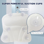 Luxury Bath Tub Pillows for Head and Neck, 4D Breathable Air Mesh Bath Pillow - Image 4