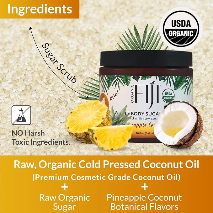 Organic Fiji Whole Body Scrub - Image 6
