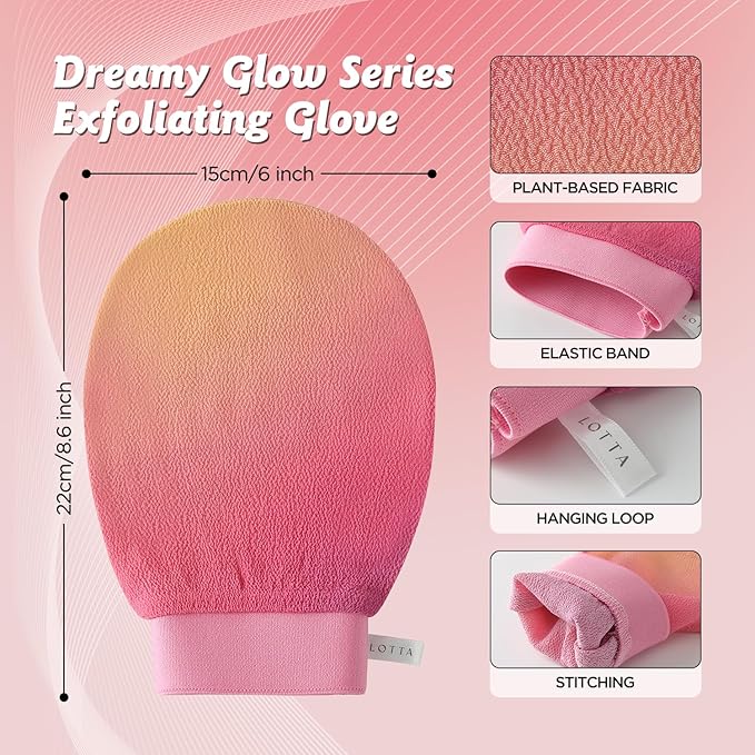 LOTTA Dreamy-Glow Deep Exfoliating Glove - Image 7