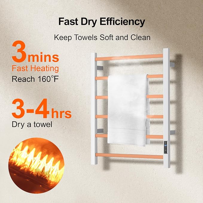 Electric Heated Towel Warmer - Image 6