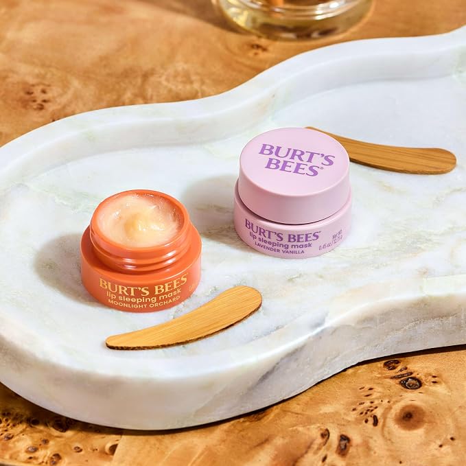 Burt’s Bees Lavender Vanilla Lip Sleeping Mask, - Image 9