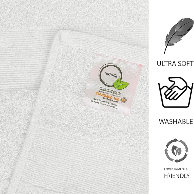Softolle 100% Cotton Luxury Bath Sheets - Image 3
