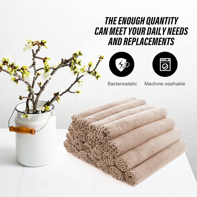 MOONQUEEN Ultra Soft Premium Washcloths Set - Image 5