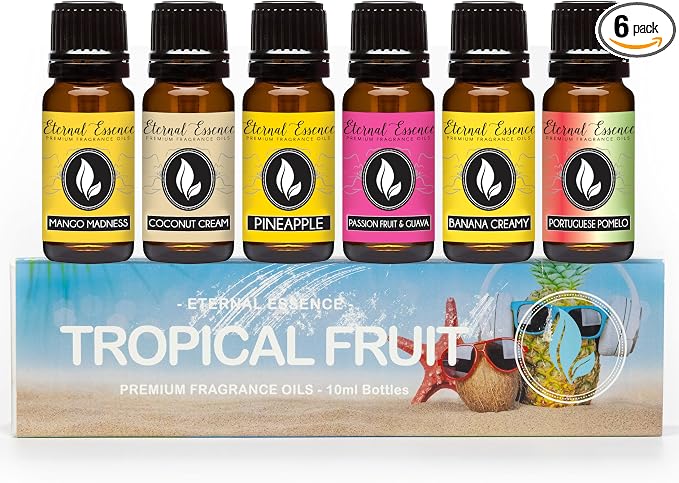 Eternal Essence Oils Tropical Fruit Set of 6 Premium Fragrance Oils by EternalEssenceOils