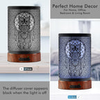 EQUSUPRO Essential Oil Diffuser 150ml Metal Aromatherapy Oil Diffuser - Image 2