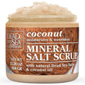 Dead Sea Collection Coconut Salt Scrub – Exfoliating Body Scrub by DeadSeaCollection