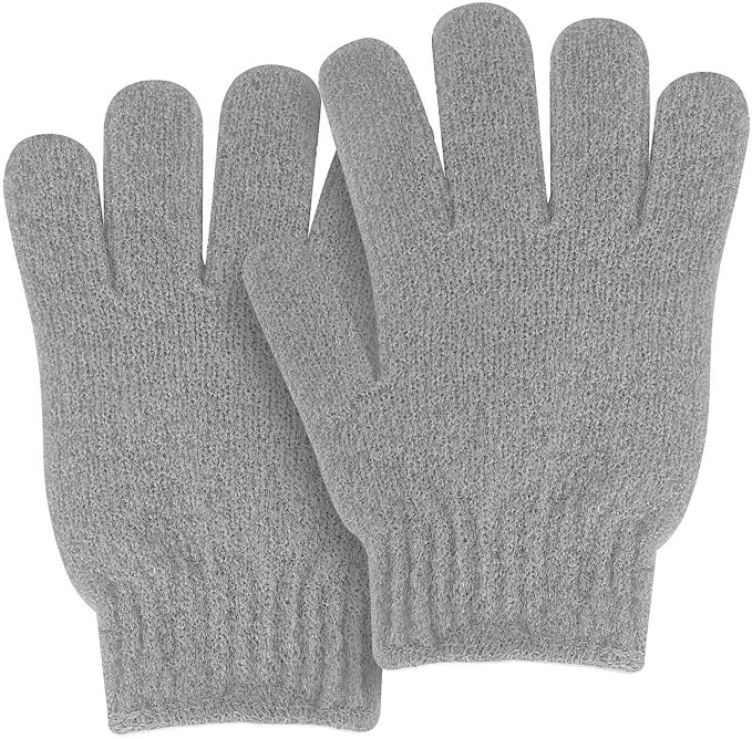 MOLOPPO 2 PCS Exfoliating Glove, Scrub Gloves Exfoliating, Body Exfoliator - Image 7