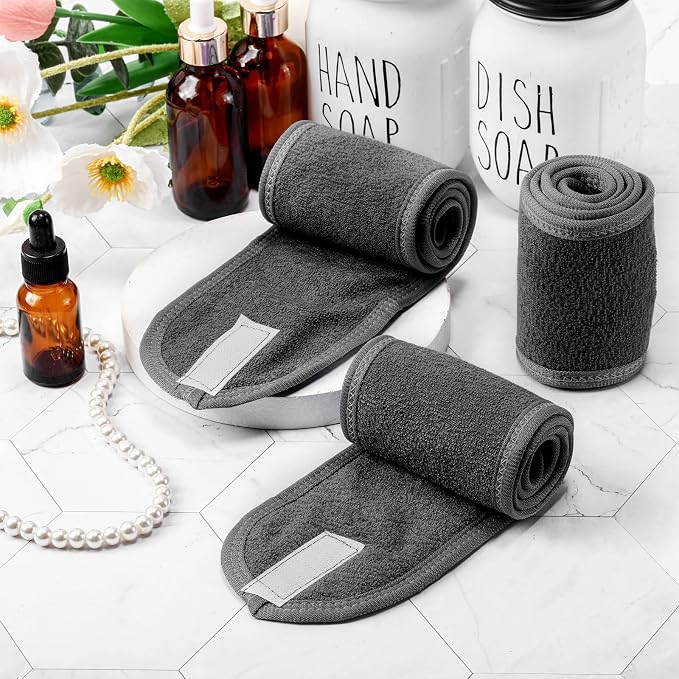 Hoteam 30 Pack Spa Headband Facial Esthetician Hair Wrap - Image 6