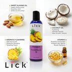 Lick Pineapple Flavored Massage Oil – Sweet Tropical Edible Massage Oil - Image 3