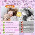 Kids Sleep Mask Eye Cover: 100% Real Natural Pure Silk Eye Mask - Image 5