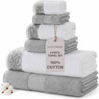 Modern Threads 600 GSM 6-Piece Towel Set by ModernThreads