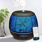 Roonbo Diffusers for Essential Oils Large Room 400ml, Essential Oil Diffuser by Roonbo