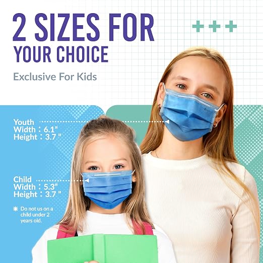 Medtecs Kids Face Mask Disposable - Image 2
