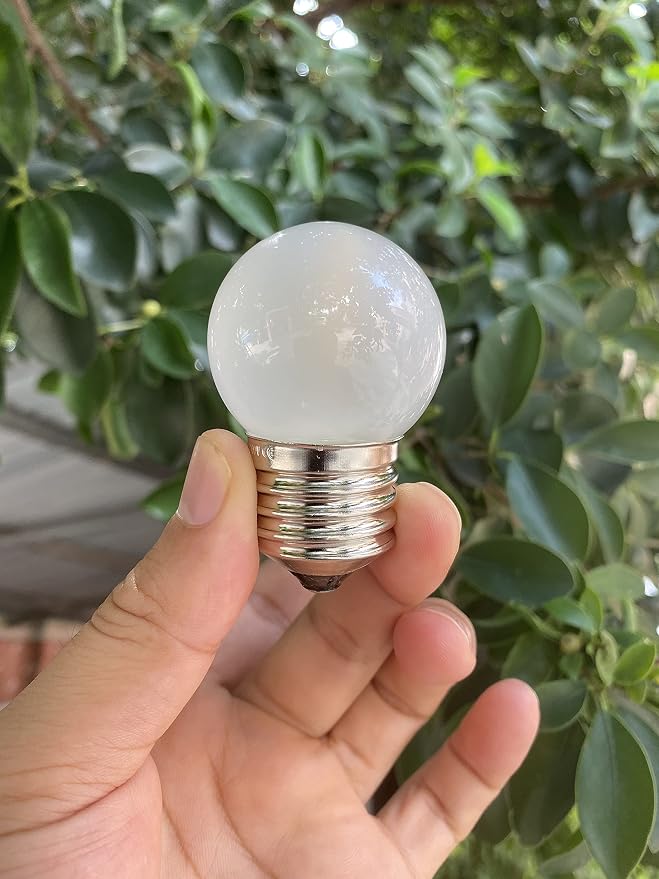 G40 1.5w Dim Led Bulb Equivalent 15 Watt Light Bulbs, Standard E26 Base Frosted - Image 7