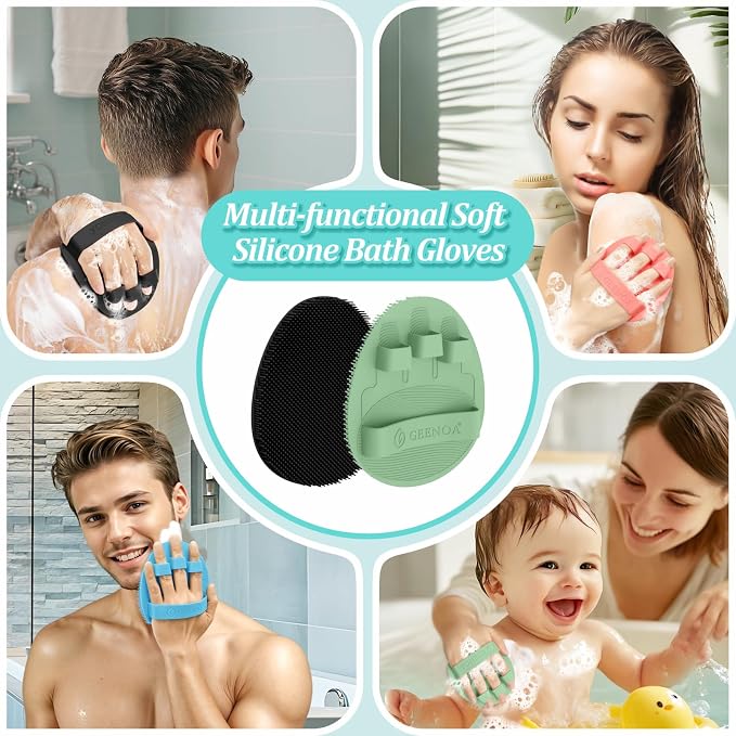 New Silicone Shower Scrubber - Image 6