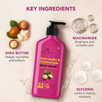 Botanic Hearth Shea Butter & Niacinamide Body Wash – Deeply Nourishing & - Image 2