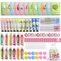 108 PCS Spa Party Supplies for Girls, Include Facial Masks, Lip Balms, Eye by GARPGONA