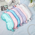 16 Pcs Satin Silk Eye Mask Blackout Sleeping Blindfolds Bulk Smooth Sleep Mask - Image 4