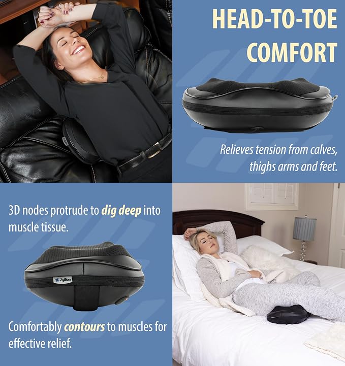 Zyllion Shiatsu Back and Neck Massager - Image 8