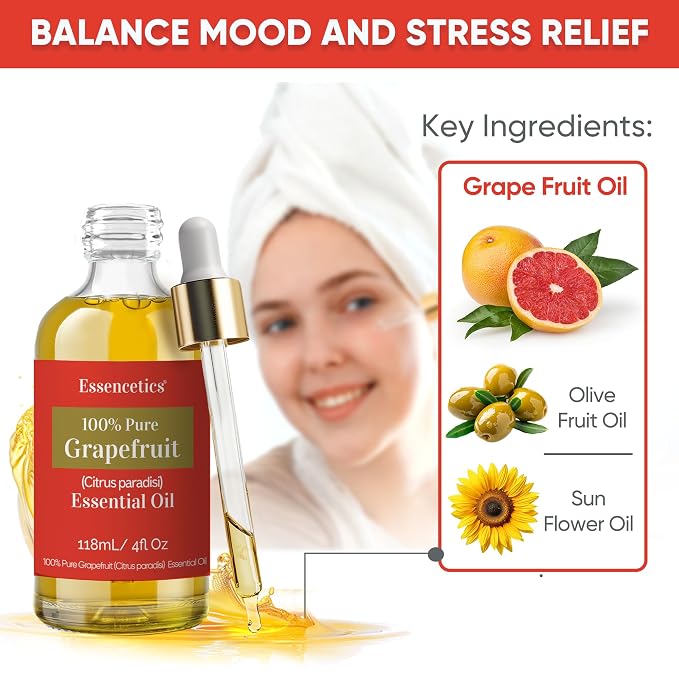 4 oz Grapefruit Essential Oil Organic - Image 4