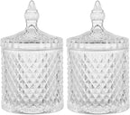 rejomiik Qtip Holder Glass Apothecary Jars by rejomiik