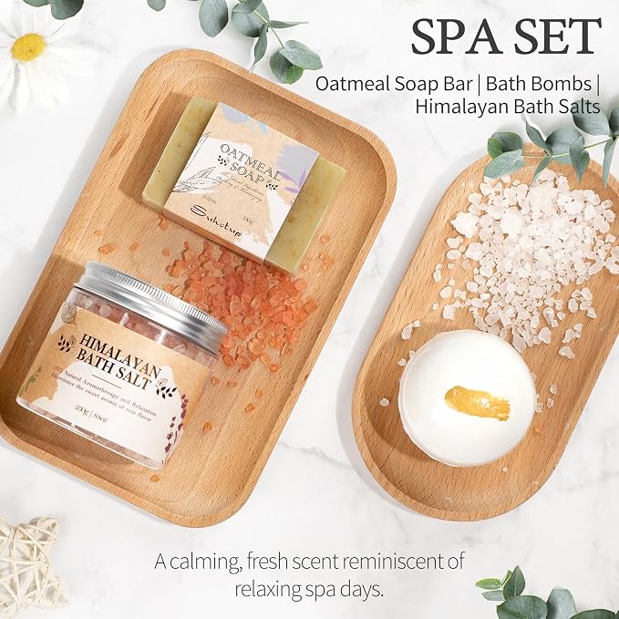 Gifts for Women, Birthday Gift for Women Spa Gifts Self Care Baskets Christmas - Image 6