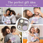 Mothers Day Gifts for Mom – Lavender Spa Gift Box, Small Candle Set - Image 5